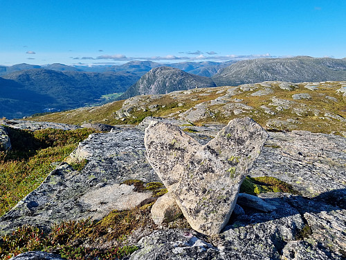 Dette hjertet sto plassert godt synleg. 