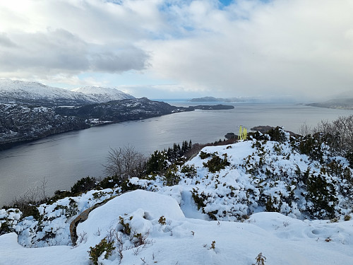 litt snø i høgda