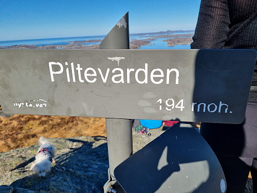 Frå toppen av Piltevarden