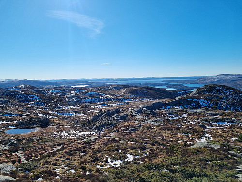 Frå toppen av Piltevarden