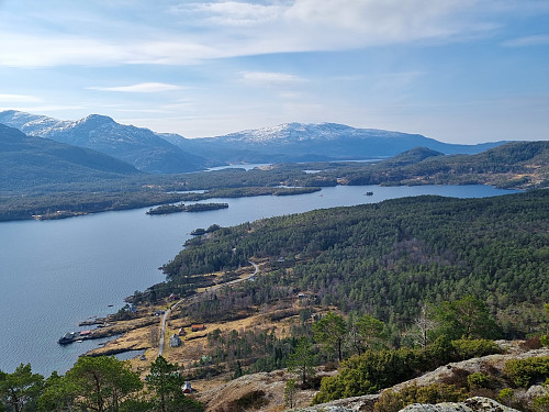 utsikt mot Skålefjellet