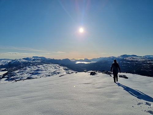 Toppen av Ramsdalsnipa