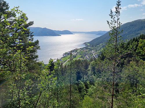 Sognefjorden sett frå Stupet