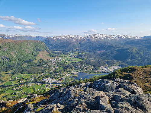 Utsikt fra Fløyen