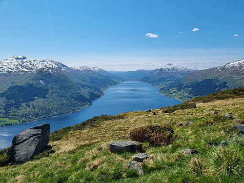 Utsikt frå Bjørsetfjellet/Bjørsetstølen