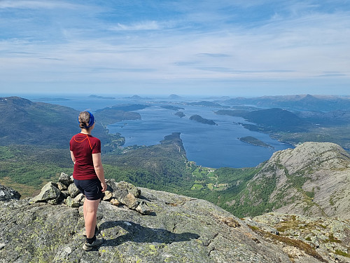 Utsikta frå Høydalsnipa