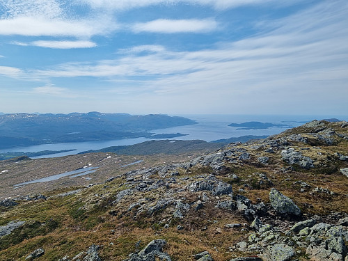 Utsikta frå Høydalsnipa