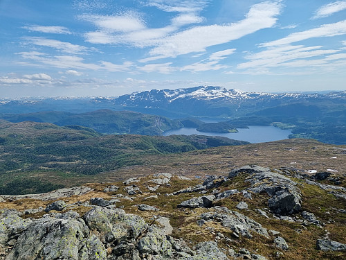Utsikta frå Håsteinen