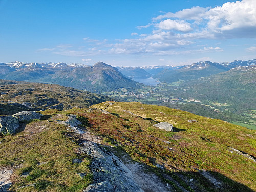 Utsikt frå Eikåsnipa