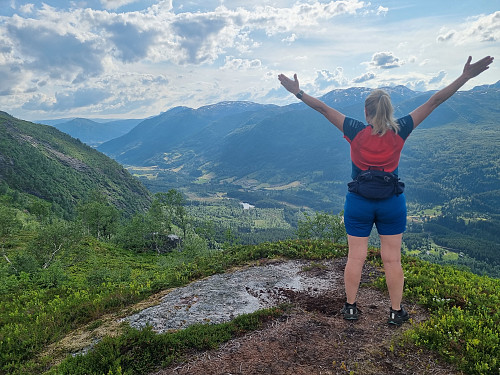 Angedalen sett frå Ørnefjellet