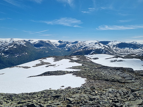 Utsikt frå Trollebotseggane 