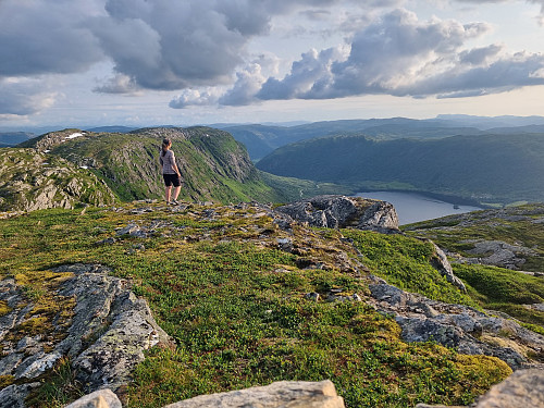 Utsikta frå Skredfjellet