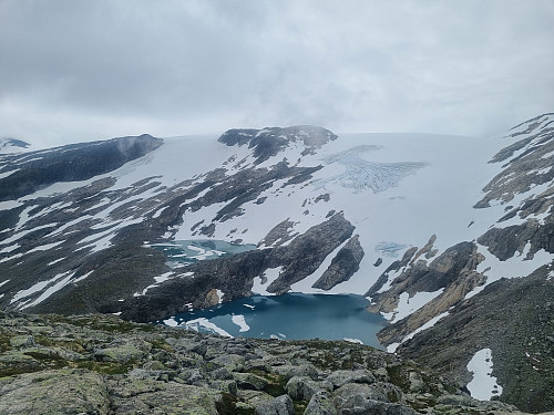 Jostedalsbreen og Strupevatnet