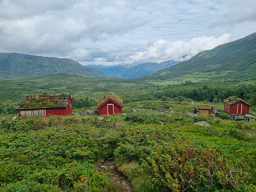 Søstestøylen med utsikt over Gjesdalen