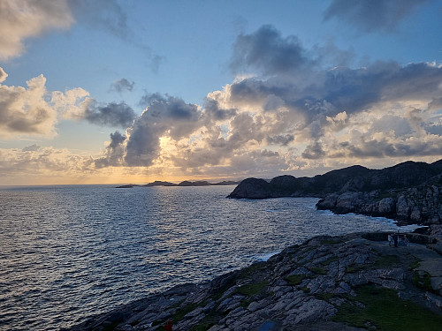 Flott utsikt frå Lindesnes fyr