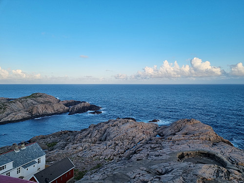 Flott utsikt frå Lindesnes fyr