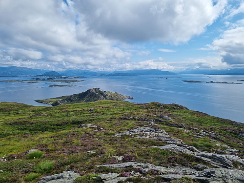 Utsikt frå Indre Rekstafjellet