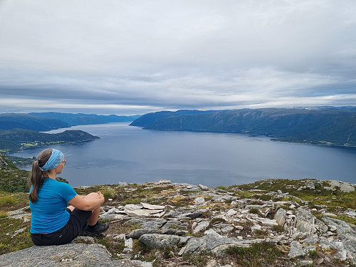 Flott utsikt frå Fuglefjellet