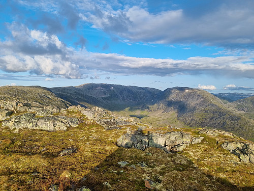 Kvitefjellet sett frå Nova