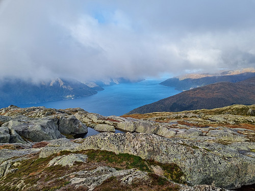 Sognefjorden sett frå Hest