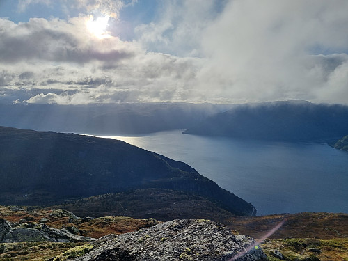 Sognefjorden sett frå Hest