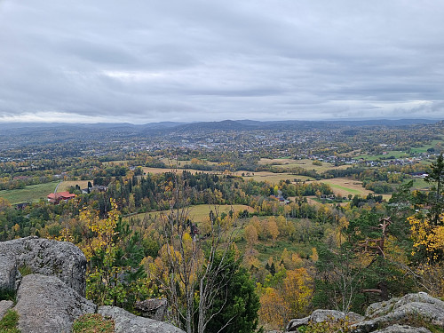 Utsikt frå skaugumsåsen