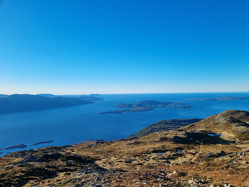 Utsikt frå Skålefjellet sørvestover