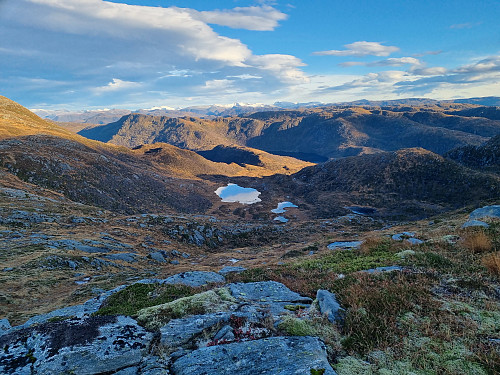 Utsikt frå Kvamefjellet