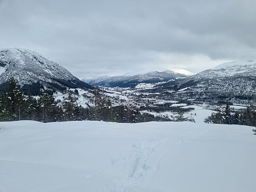 Utsikt over Vassenden frå Støfringsstøylen