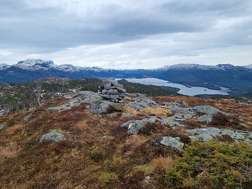 Utsikt frå Egga mot Eikefjorden
