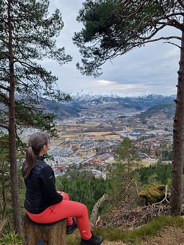 Ein liten rast før returen og bursdagsmiddagen