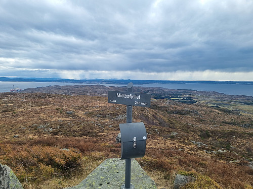 Utsikt sørover