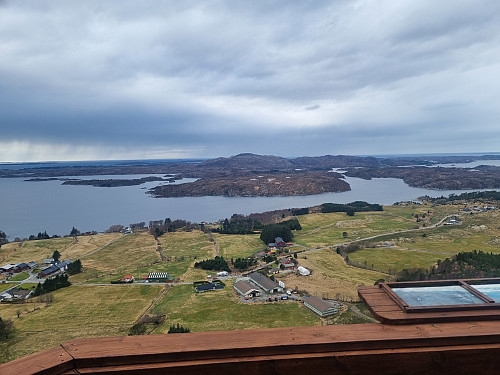 Utsikt frå Ånneland Terasse