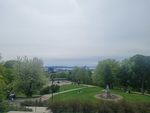 Utsikt fra St. Hanshaugen
