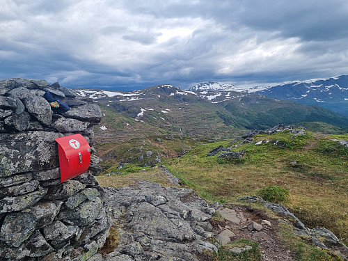 Utsikt mot Fauskevarden frå Fureviknipa