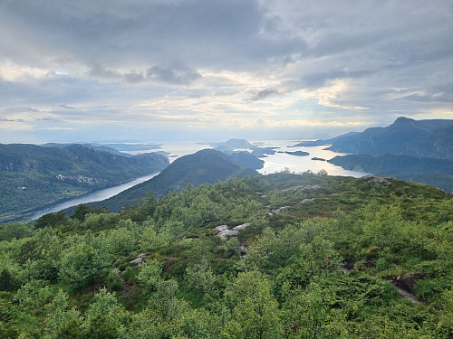 Utsikt frå Fløgjen