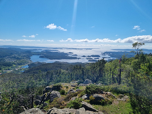 Utsikt frå Lysehornet