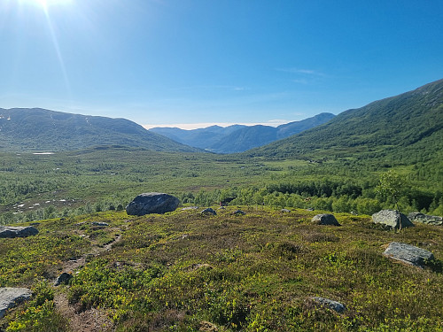 Utsikt frå Søstestøylen