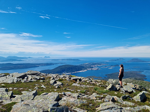 Utsikt frå Klauvekeipen mot Florø