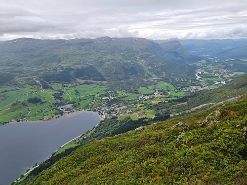 Utsikt frå Gygraklovet mot Vassenden