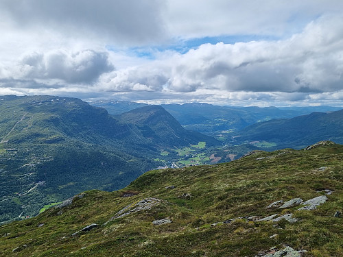 Utsikt frå Gravsfjellet