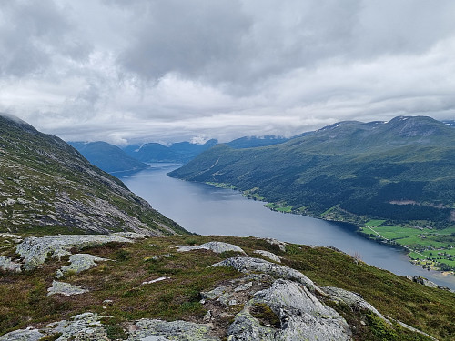 Utsikt frå Gravsfjellet