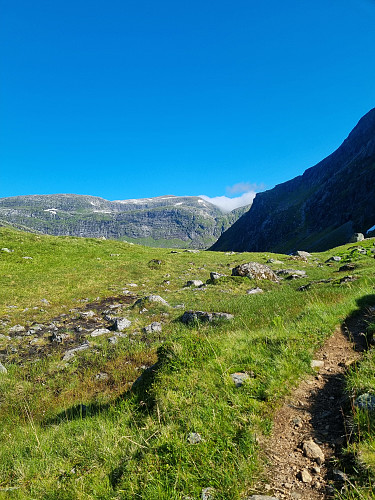 Kupefjellet i sikte