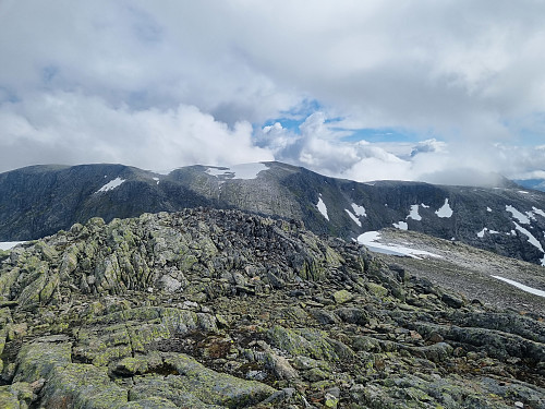 Frå toppen av Kupefjellet. 