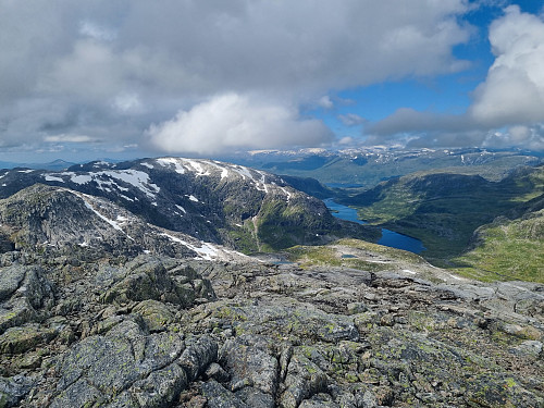 Frå toppen av Kupefjellet.