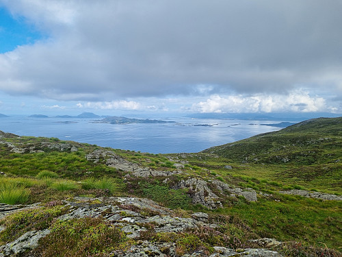 Utsikt vestover