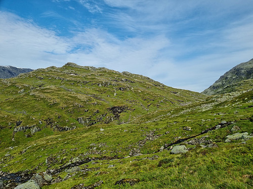 Ytstekupa sett frå stien 