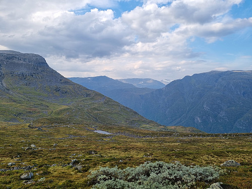 Utsikt mot Daurmål og Skjorta