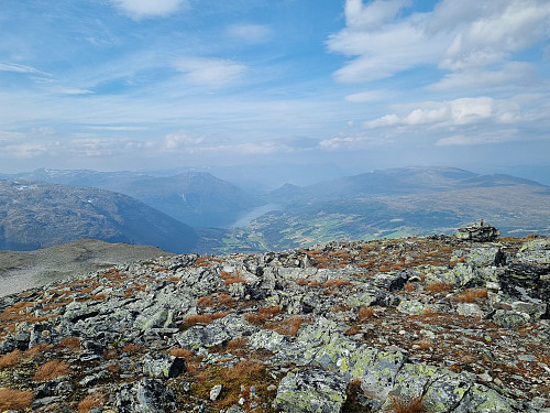 Utsikt frå Voranova mot Sandane