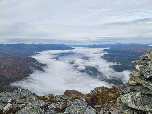 Utsikt frå Ryssdalshorn Nord